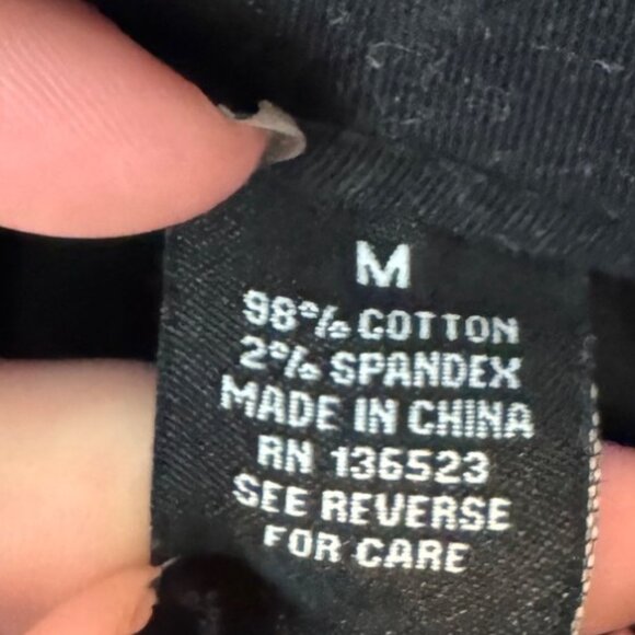 Brooklyn Cloth Mens Black Cargo Jogger Pants Size Medium - Picture 7 of 9